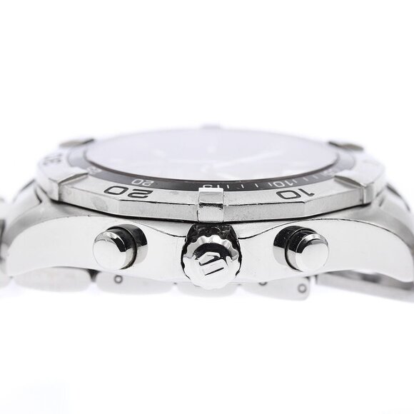 TAG HEUER Aqua racer CAF101A Grand Date black Dial Quartz Men's Watch - Picture 7 of 11